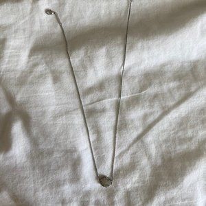 Kendra Scott Tess Silver Pendant Necklace